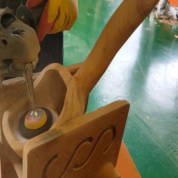 Manpa Tools šlifavimo įtvaras - panaudojimo pavyzdys