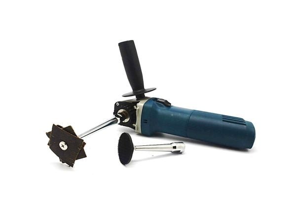 Šlifavimo įtvarų komplektas Manpa Tools 2 vnt. - panaudojimo pavyzdys