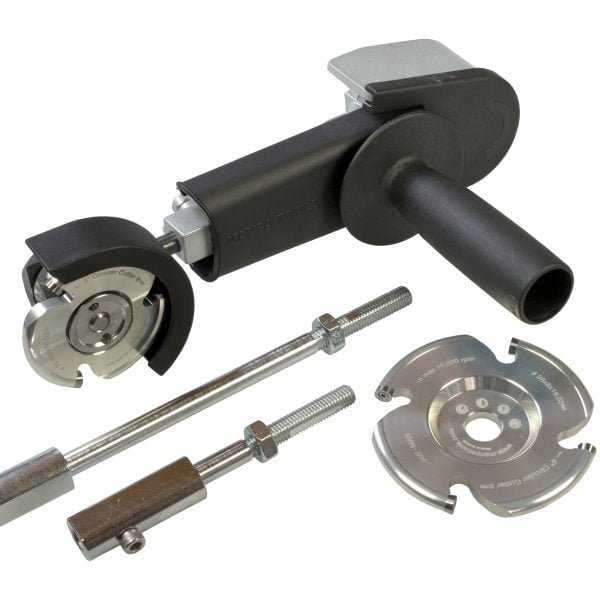 Drožybos priedas kampiniam šlifuokliui Manpa Tools Multi Cutter Attachment Complete Set