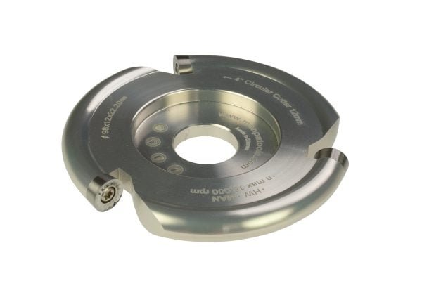 Drožybos diskas su 12mm pjovimo briaunomis Manpa Tools Circular Cutter 4" (100mm)