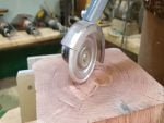 Drožybos diskas su 8mm pjovimo briaunomis Manpa Tools Circular Cutter 4" (100mm) - panaudojimo pavyzdys