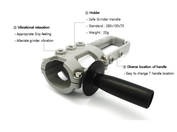 Kampinio šlifuoklio įtvaras MANPA TOOLS