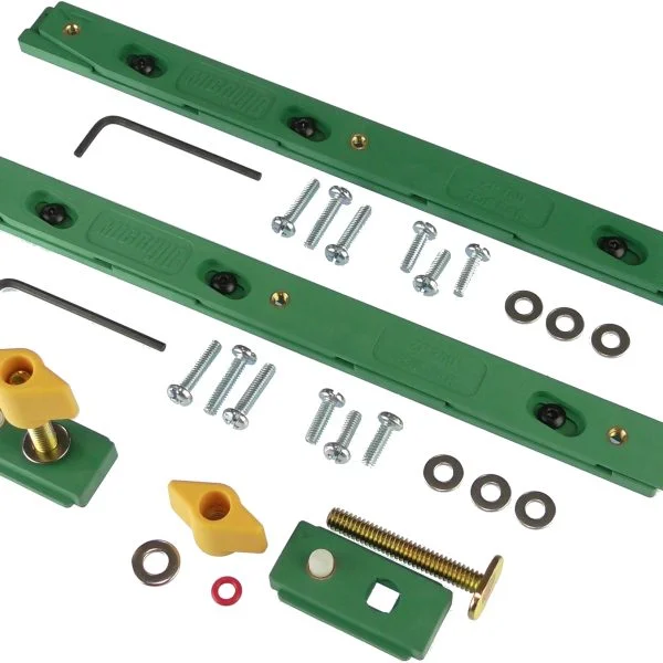 Tikslaus nustatymo šliaužiklių komplektas MicroJig ZEROPLAY Miter Bars (Double-Kit)