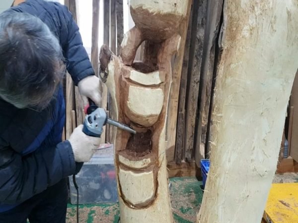 Drožtuvas plyšiams Manpa Tools Crack Cutter - panaudojimo pavyzdys