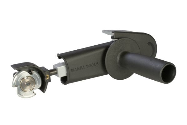 Drožybos priedas kampiniam šlifuokliui Manpa Tools Belt Cutter Attachment Basic Kit 2"