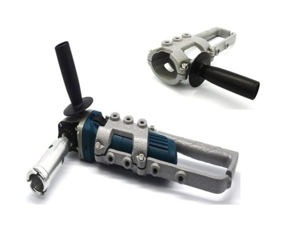 Drožtuvas skylėms Manpa Tools Holes Cutter - sumontuotas ant kampinio šlifuoklio