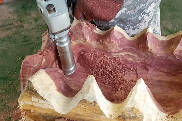 Drožtuvas skylėms Manpa Tools Holes Cutter - panaudojimo pavyzdys