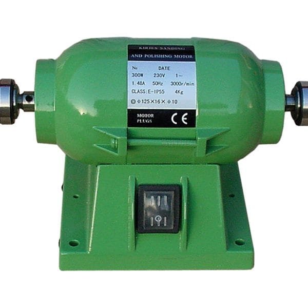 Dvipusis šlifavimo - poliravimo variklis KIRJES