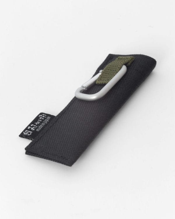 Prisegamas dėklas lenktiniams peiliams