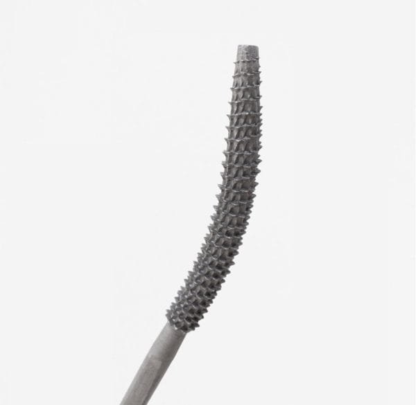 Dvipusė apvali drožėjo dildė lenktais galais STUBAI