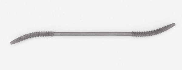 Dvipusė apvali drožėjo dildė lenktais galais STUBAI