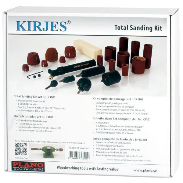 Šlifavimo įrankių komplektas Kirjes Total Sanding Kit