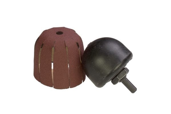 Pripučiamas pusapvalis šlifavimo antgalis Kirjes Ø42mmx40mm