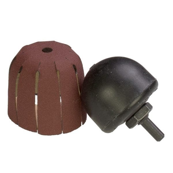 Pripučiamas pusapvalis šlifavimo antgalis Kirjes Ø42mmx40mm