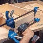 Universalus spaustuvas KREG VersaGrip 300mm - panaudojimo pavyzdys