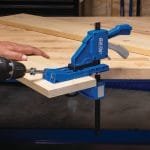 Universalus spaustuvas KREG VersaGrip 300mm - panaudojimo pavyzdys