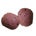 Abrazyvinis antdėklas pripučiamam Ø20mm šlifavimo antgaliui Kirjes KJ120R 2vnt. P150