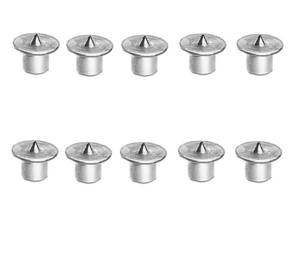 Metaliniai žymekliai detalių sujungimui 6mm cilindriniais kaiščiais 10vnt.