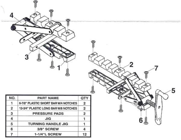 Keturpusis skydo klijavimo spaustuvas