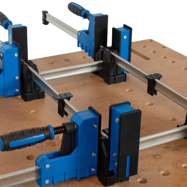 Korpusinio spaustuvo tvirtinimo blokų komplektas - panaudojimo pavyzdys