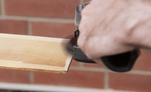 Arbortech rotacinis drožtuvas TURBO Scraper - panaudojimo pavyzdys