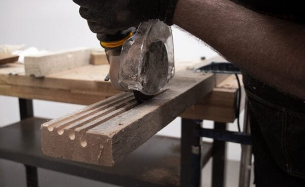 Drožybos diskas Arbortech Industrial Woodcarver PRO - panaudojimo pavyzdys