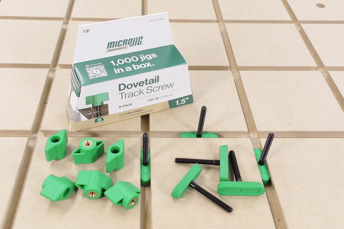 Tvirtinimo priemonių komplektas MATCHFIT 1.5″ Dovetail Track Hardware Screw 2.0