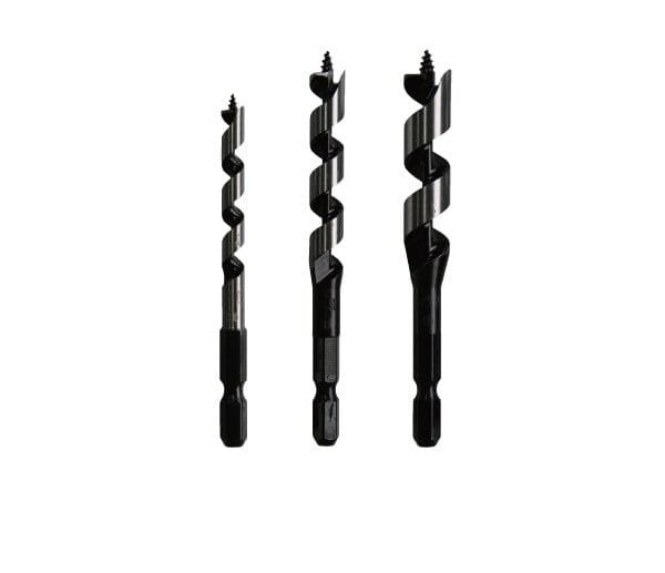 Sraigtinių staliaus grąžtų rinkinys ⌀6,9,12mm