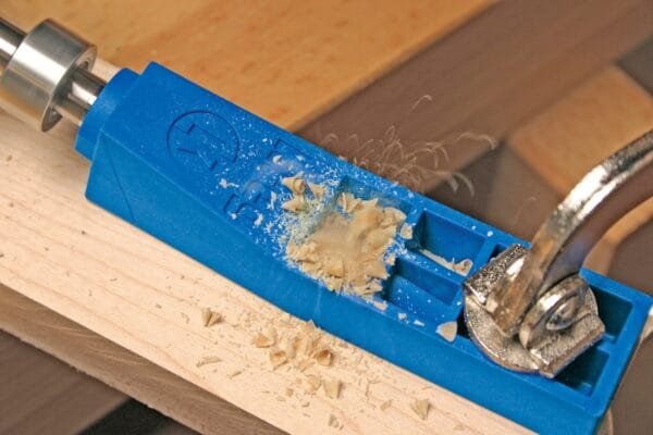 Pagalbinis šablonas kišeninių skylių gręžimui Kreg Jig Mini Kit