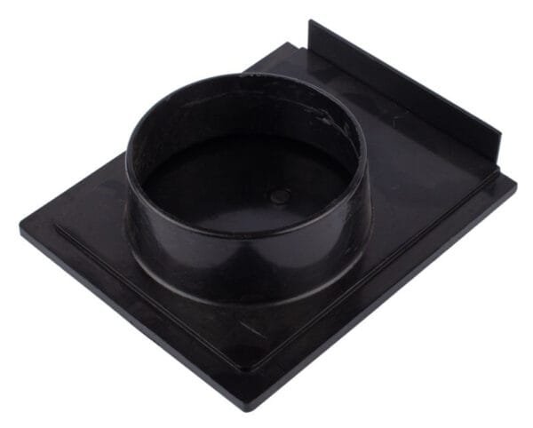 Plastikinė 100mm sklendė dulkių ir drožlių ištraukimo sistemai