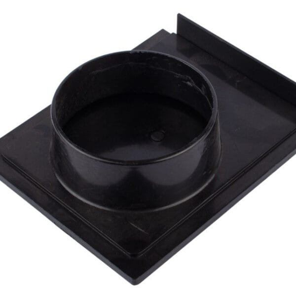 Plastikinė 100mm sklendė dulkių ir drožlių ištraukimo sistemai