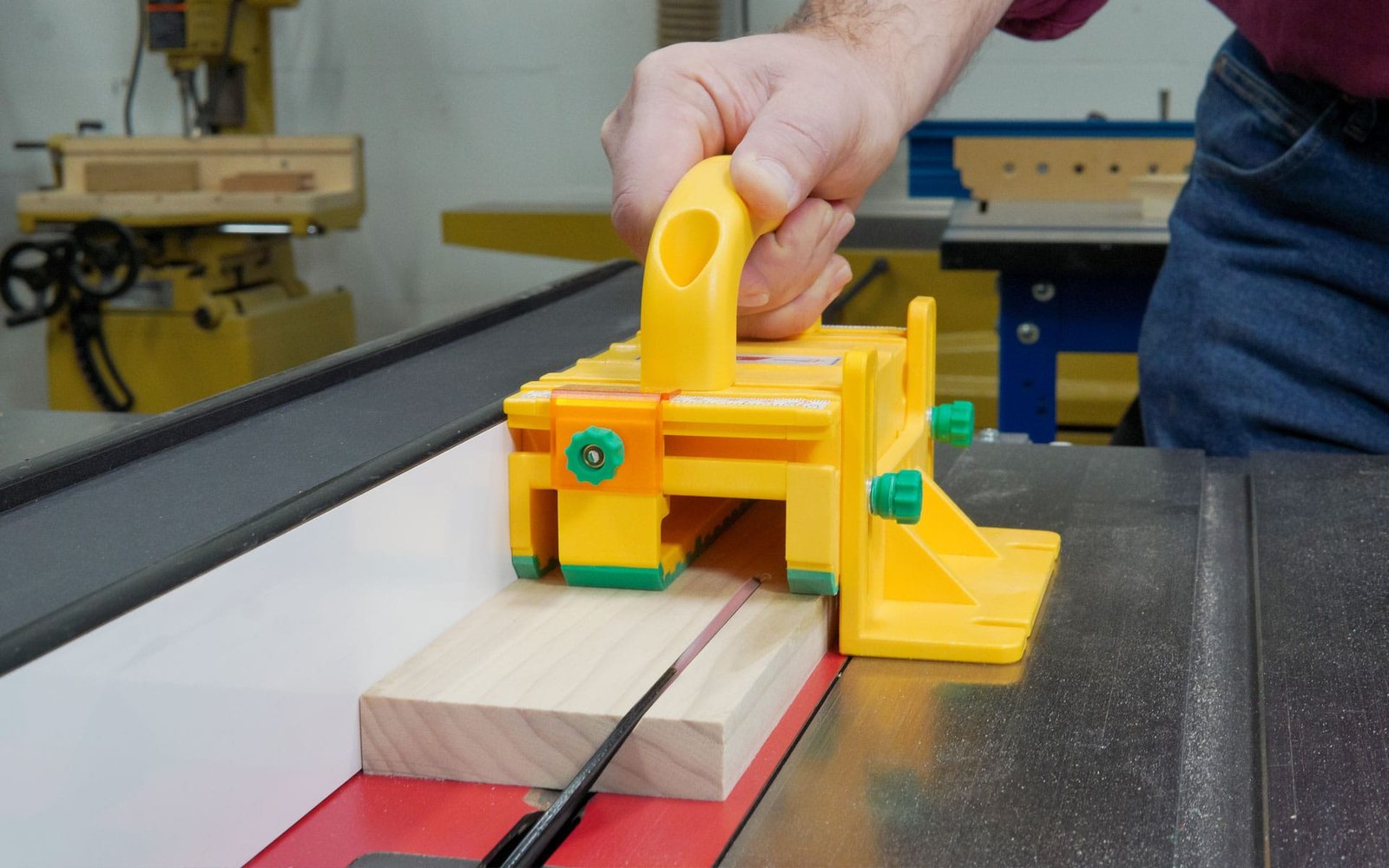 Ruošinio stūmimo blokas MicroJig GRR-RIPPER +