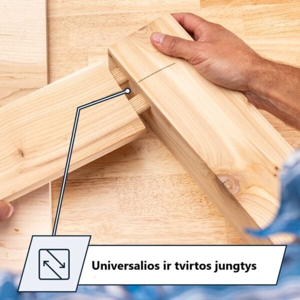 Dygio išpjovimo įrankis KREG MortiseMate Loose Tenon Jig