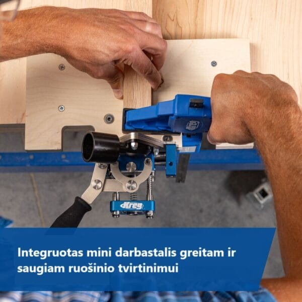 Dygio išpjovimo įrankis KREG MortiseMate Loose Tenon Jig
