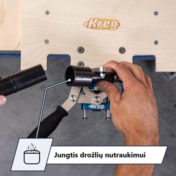 Dygio išpjovimo įrankis KREG MortiseMate Loose Tenon Jig