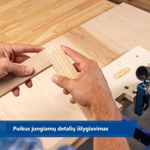 Mediniai kaiščiai dyginiams sujungimams Kreg MortiseMate