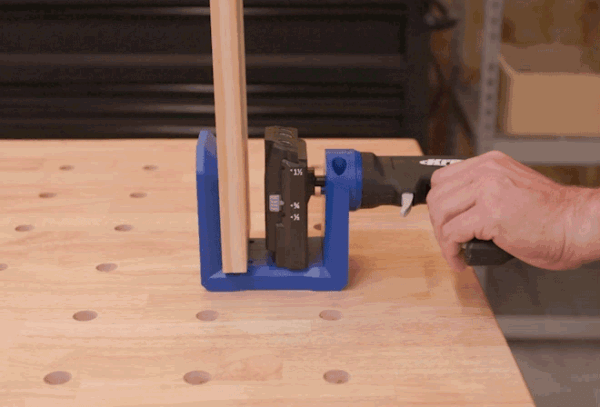 Paslėptų jungčių gręžimo šablonas Kreg Pocket-Hole Jig 520PRO