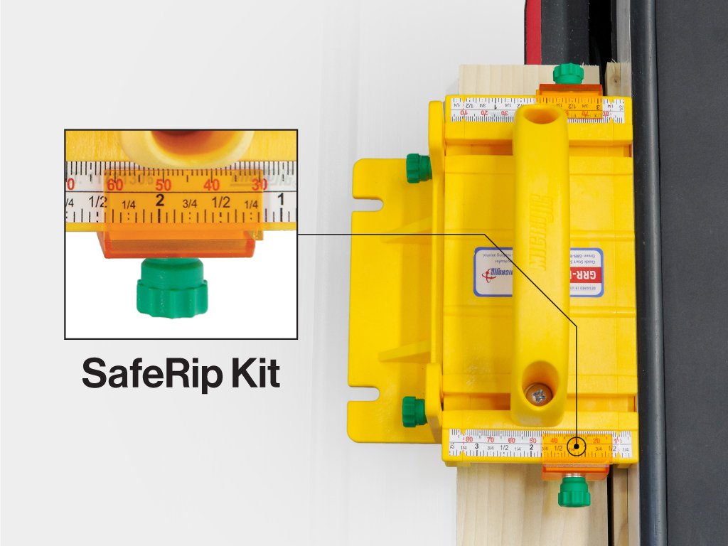 Ruošinio stūmimo blokas MicroJig GRR-RIPPER PRO
