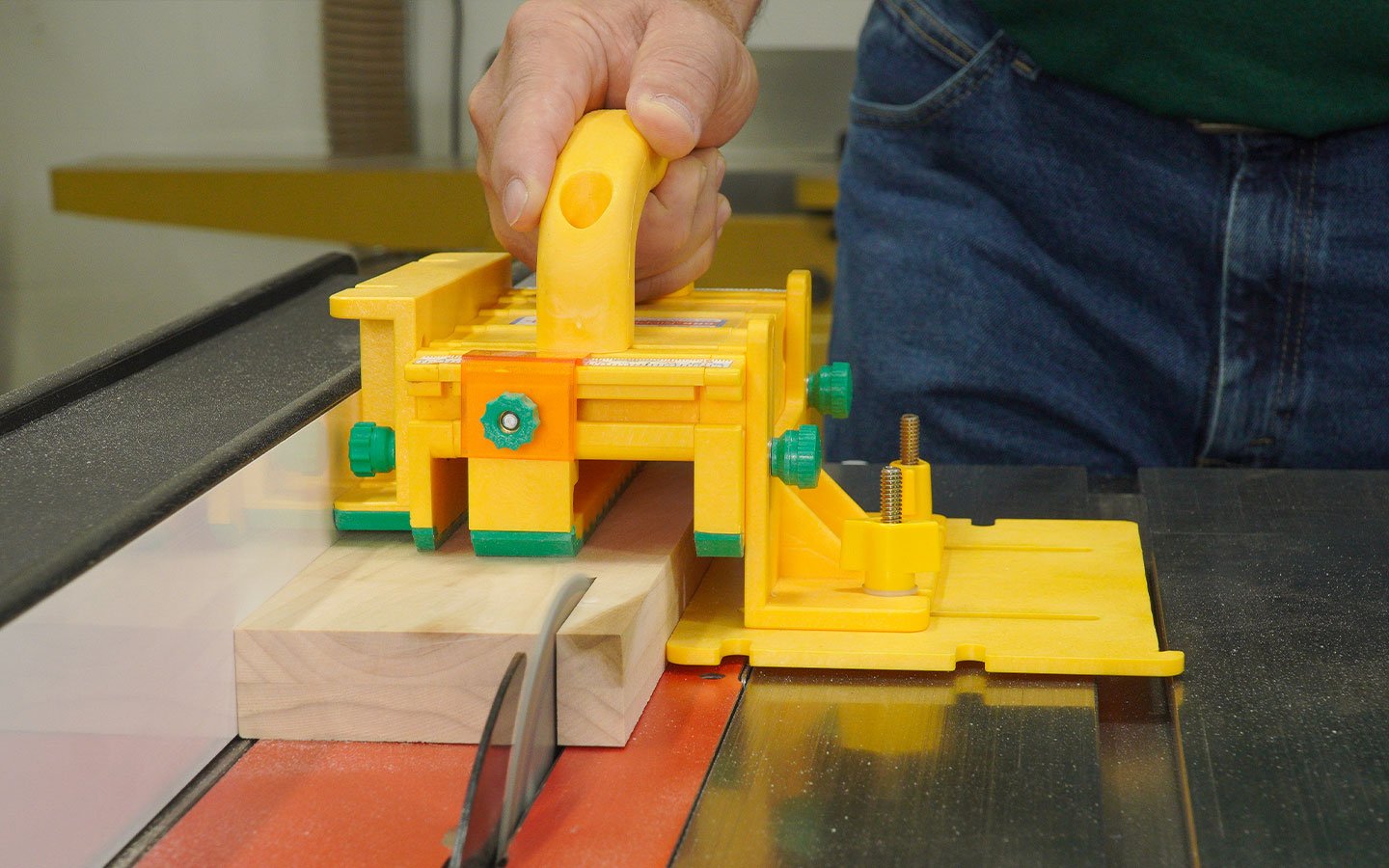 Ruošinio stūmimo blokas MicroJig GRR-RIPPER PRO