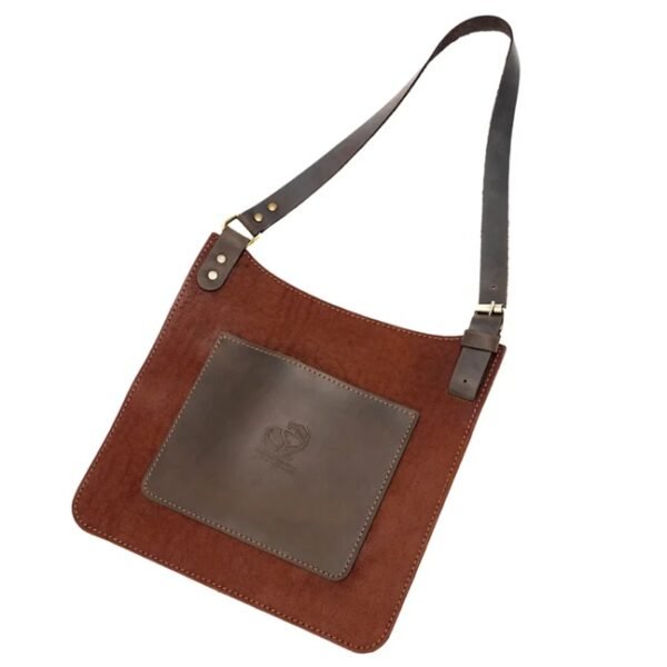 Odinė krūtinės apsauga drožėjams Adjustable Leather Carving Bib