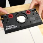 Paslėptų vyrių montavimo šablonas Milescraft EuroHingeJig