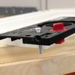 Paslėptų vyrių montavimo šablonas Milescraft EuroHingeJig