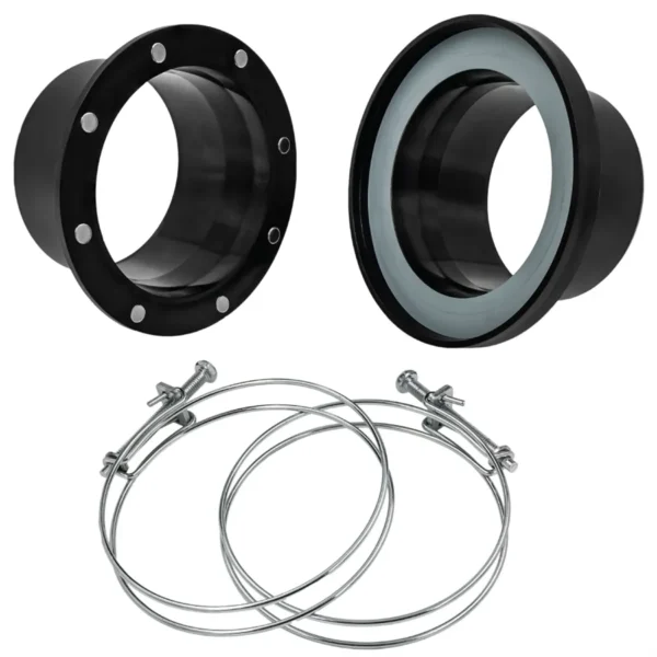 Greito sujungimo žarnos jungtis Ø100 mm su magnetais