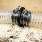 Greito sujungimo žarnos jungtis Ø100 mm su magnetais