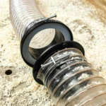 Greito sujungimo žarnos jungtis Ø100 mm su magnetais