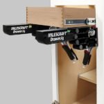 Stalčių bėgelių montavimo šablonų komplektas Milescraft DrawerJig (2 vnt.)