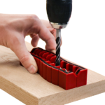 Gręžimo šablonas Milescraft DrillBlock+