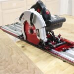Kreipiančioji sistema diskiniam pjūklui Milescraft TrackSawGuide