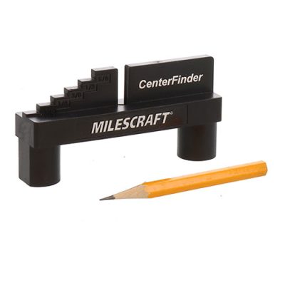 Briaunos centro nustatymo šablonas Milescraft CenterFinder